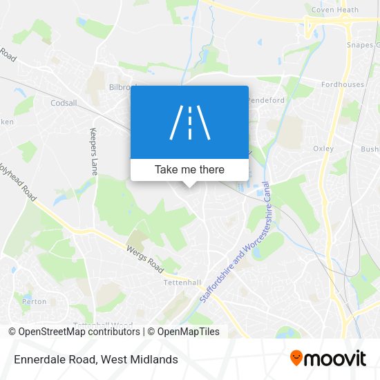 Ennerdale Road map