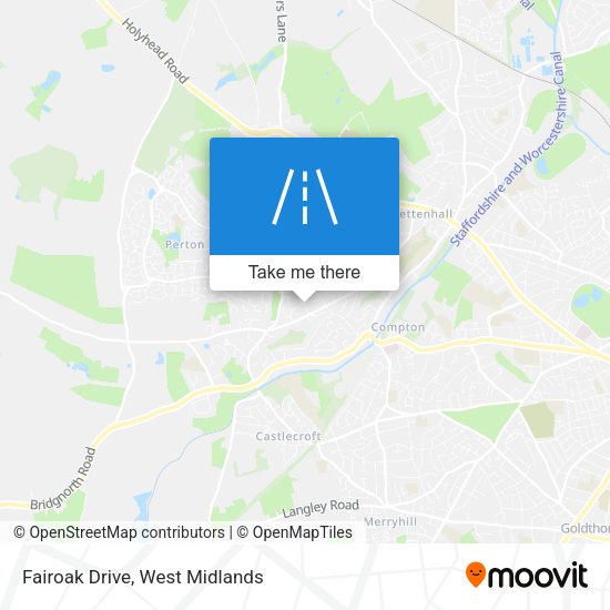 Fairoak Drive map