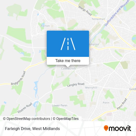 Farleigh Drive map