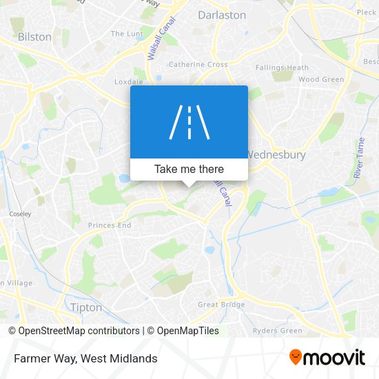 Farmer Way map