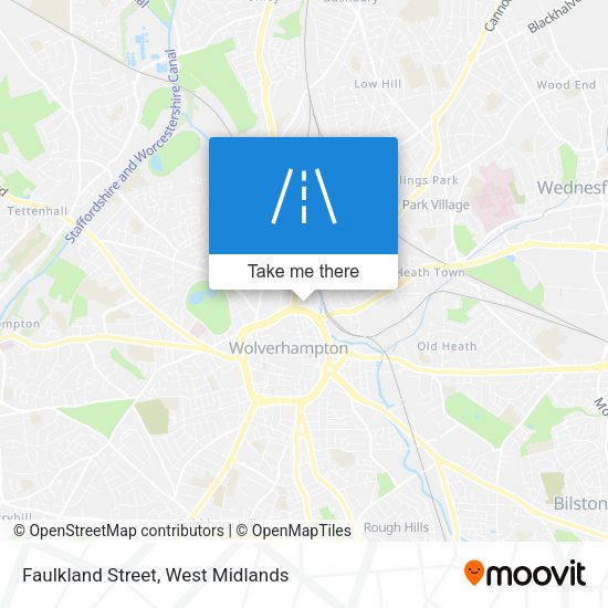 Faulkland Street map