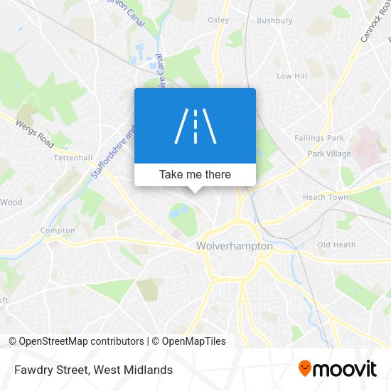Fawdry Street map