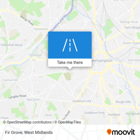 Fir Grove map