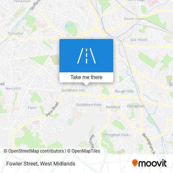 Fowler Street map