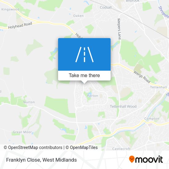 Franklyn Close map