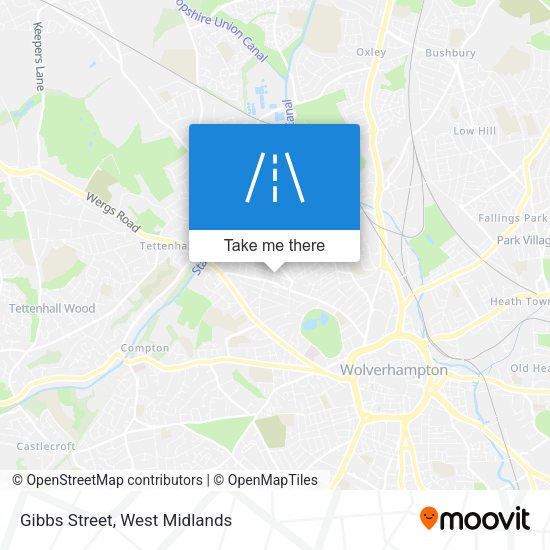 Gibbs Street map
