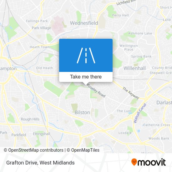 Grafton Drive map