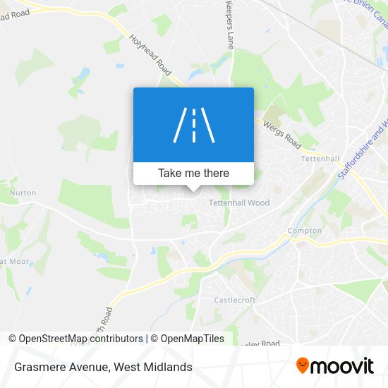 Grasmere Avenue map