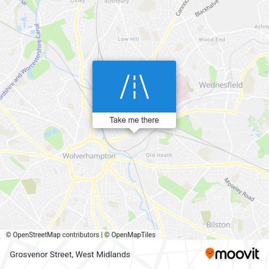 Grosvenor Street map