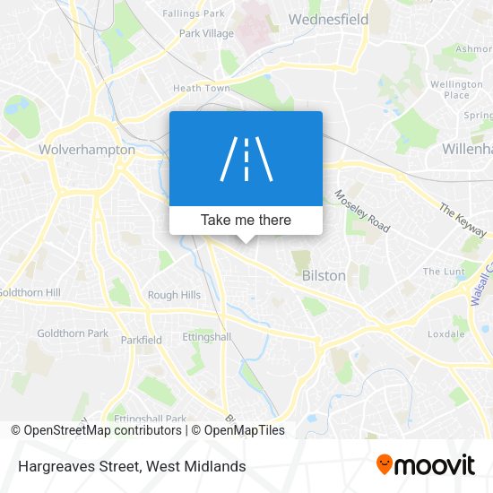 Hargreaves Street map