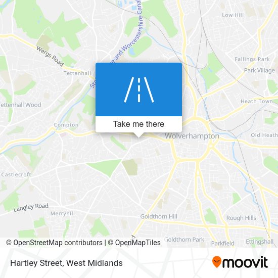 Hartley Street map