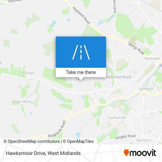 Hawksmoor Drive map