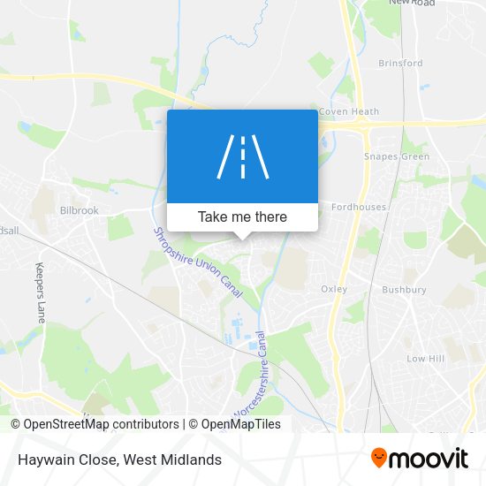 Haywain Close map