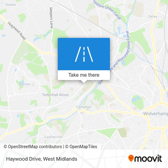 Haywood Drive map