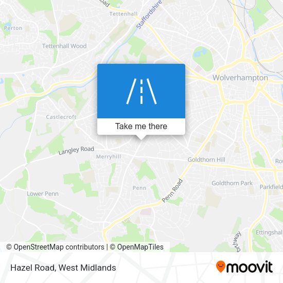 Hazel Road map