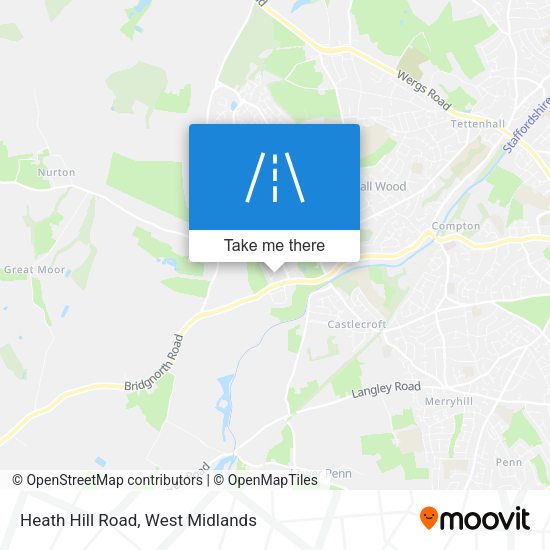 Heath Hill Road map