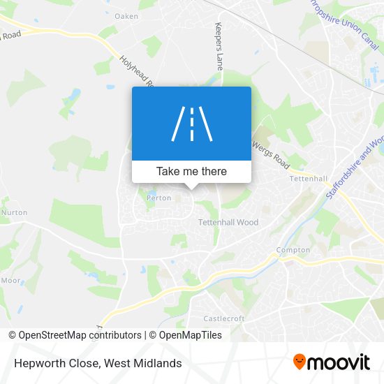 Hepworth Close map
