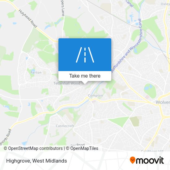 Highgrove map