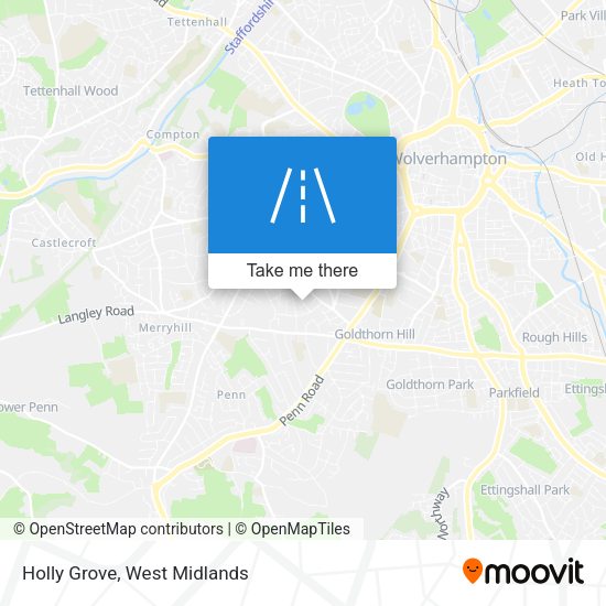 Holly Grove map