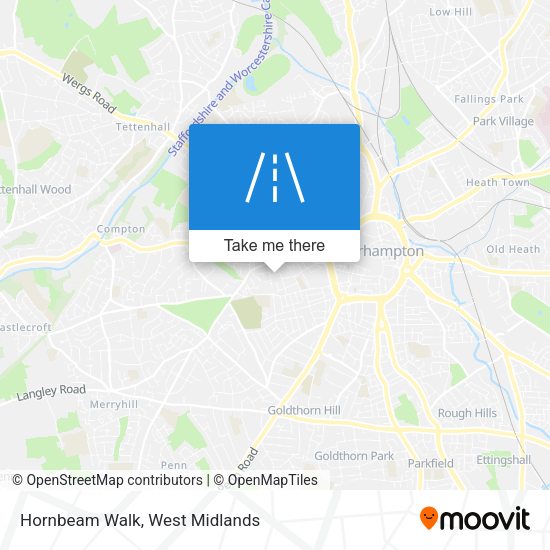 Hornbeam Walk map
