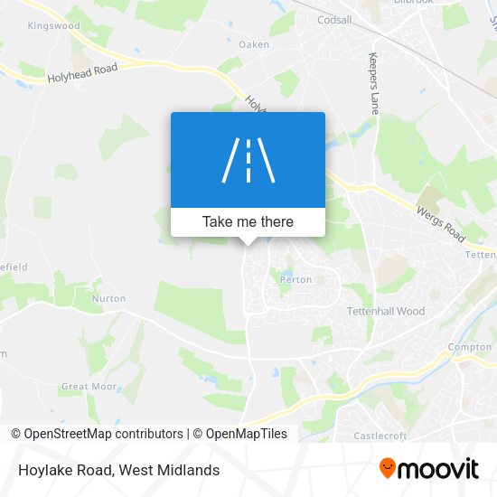 Hoylake Road map