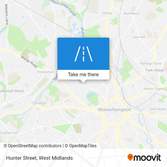 Hunter Street map