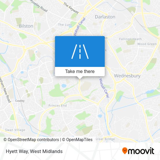 Hyett Way map