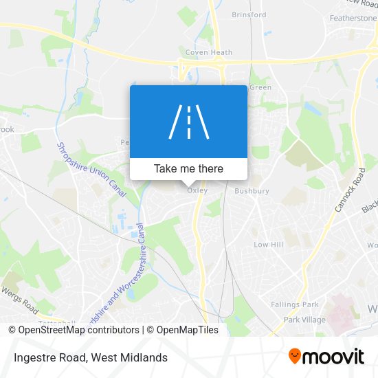 Ingestre Road map