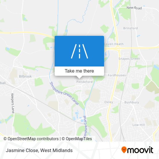 Jasmine Close map