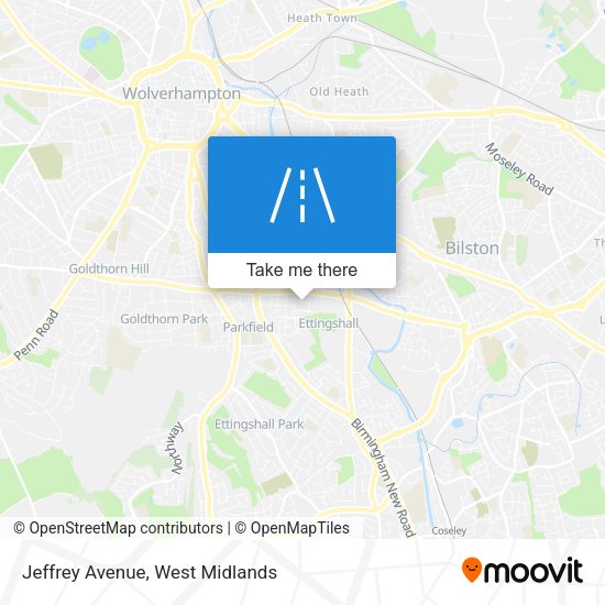 Jeffrey Avenue map