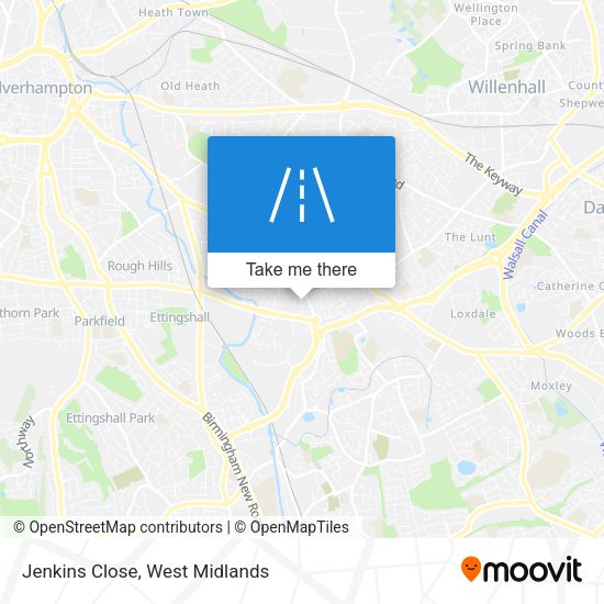 Jenkins Close map