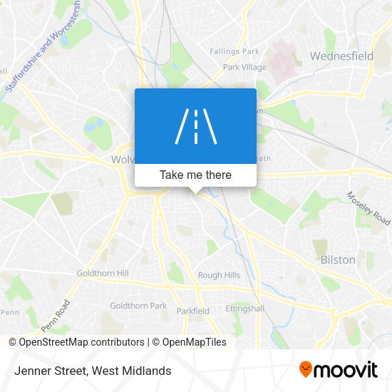 Jenner Street map