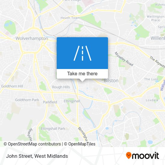 John Street map