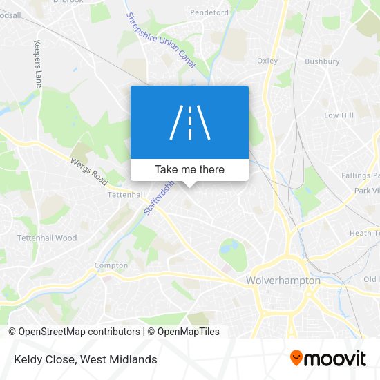 Keldy Close map
