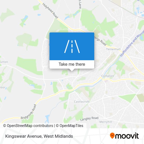 Kingswear Avenue map