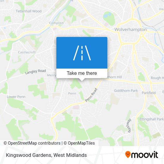 Kingswood Gardens map