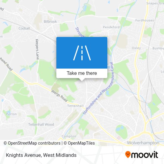 Knights Avenue map