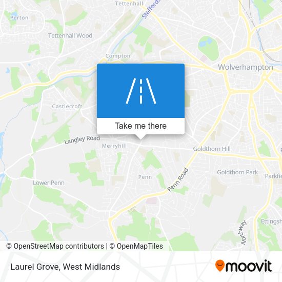 Laurel Grove map