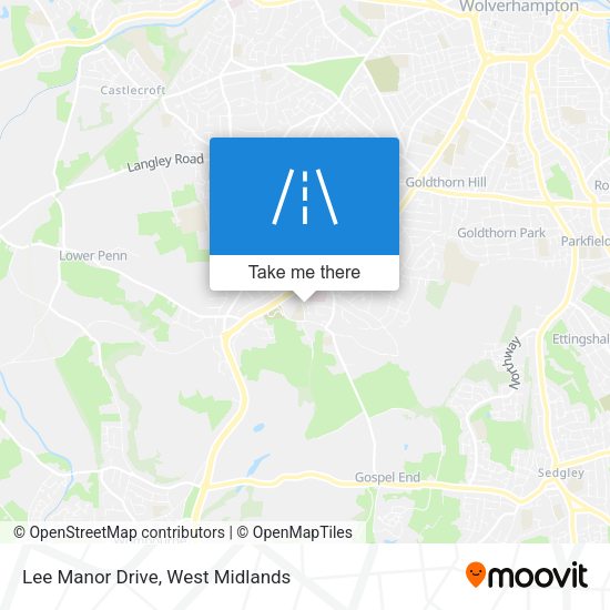 Lee Manor Drive map