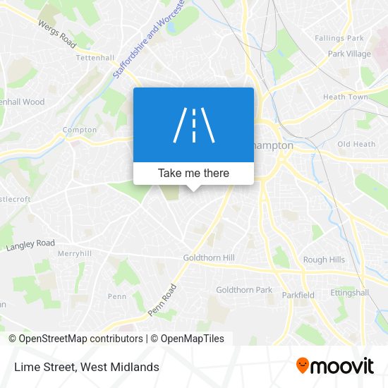 Lime Street map