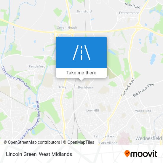 Lincoln Green map