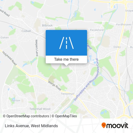 Links Avenue map