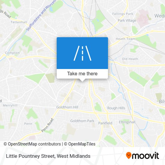 Little Pountney Street map