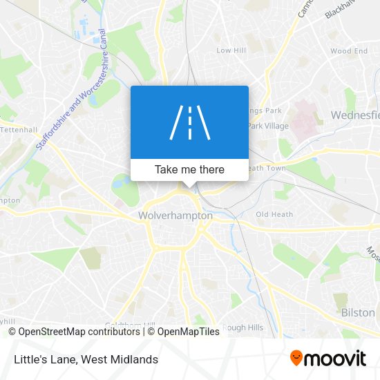 Little's Lane map