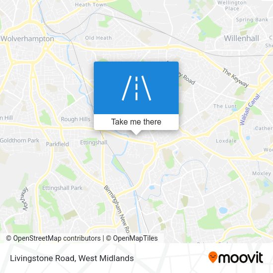 Livingstone Road map