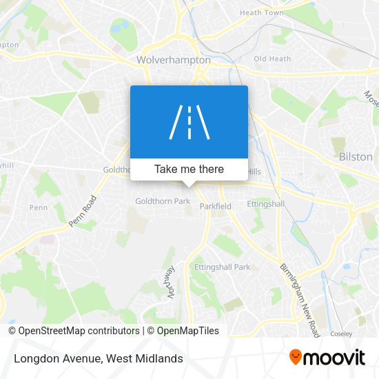 Longdon Avenue map
