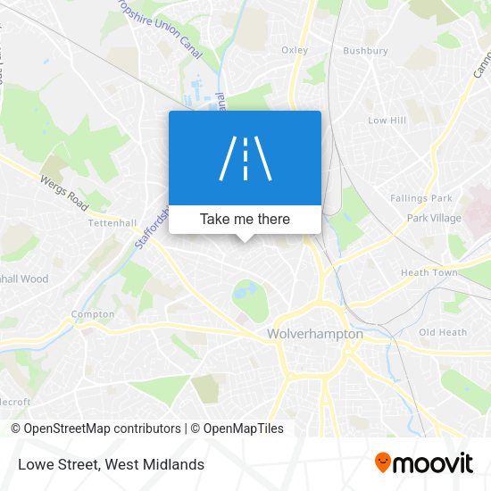 Lowe Street map