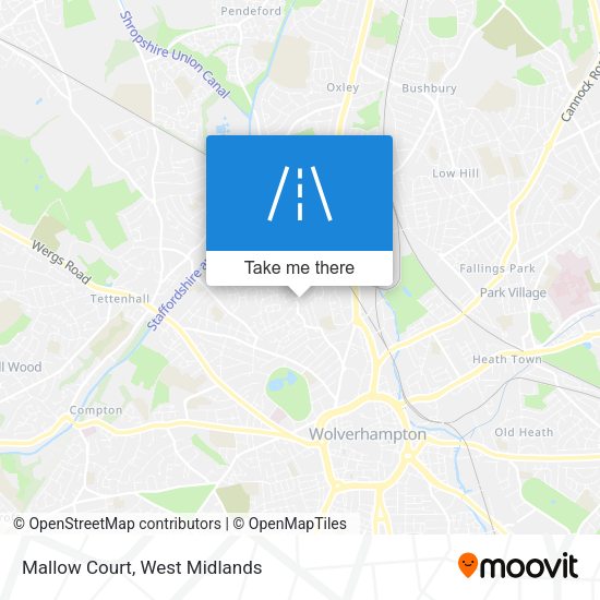 Mallow Court map