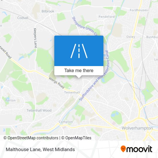 Malthouse Lane map