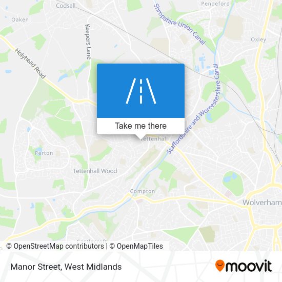 Manor Street map